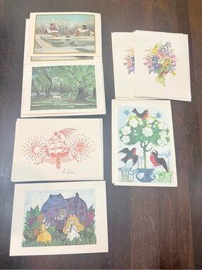 8 Unicef Art Print Blank Cards